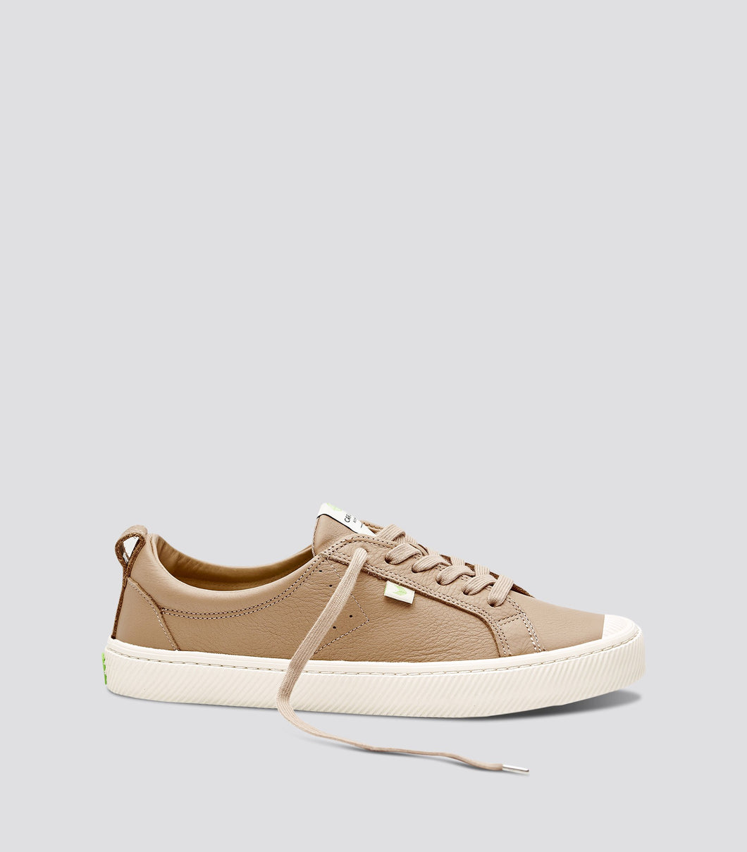OCA Low Nude Premium Leather Sneaker Women
