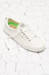 OCA Low Off White Canvas Sneaker Women