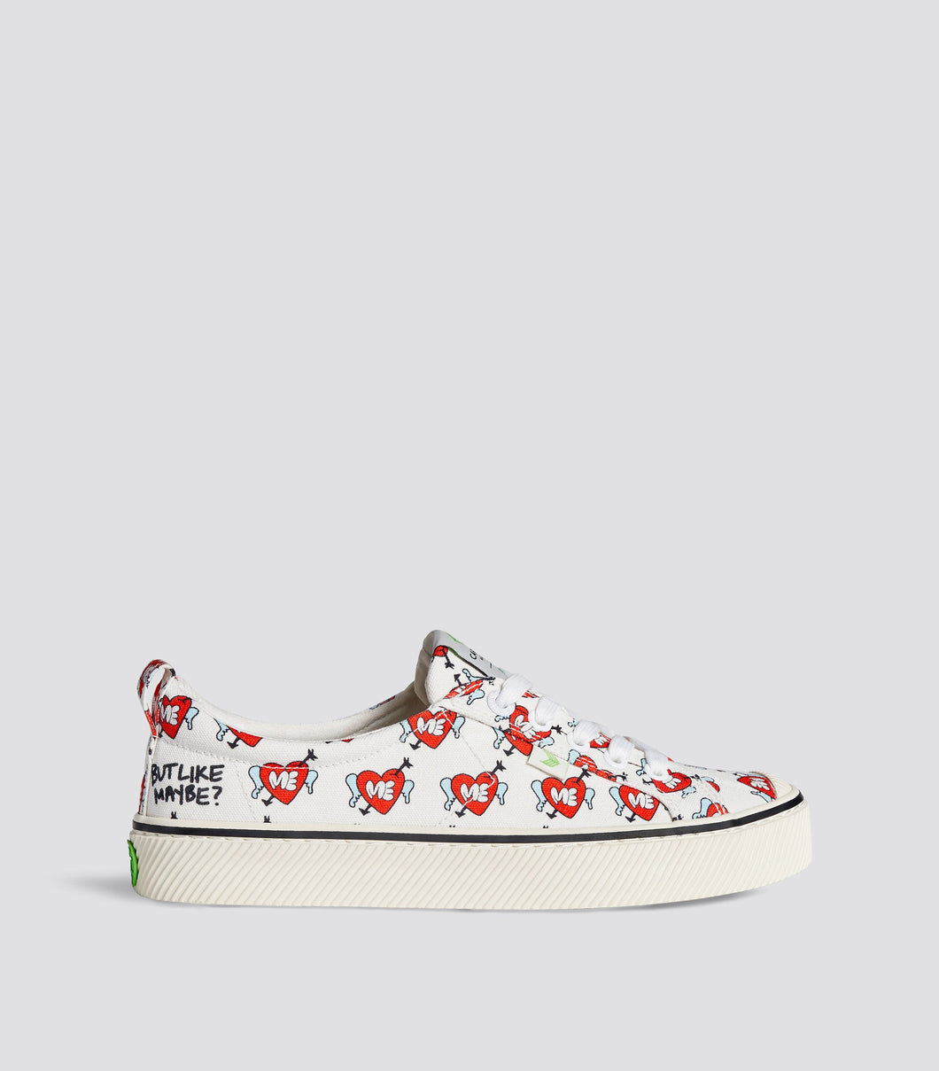 OCA Low Stripe Off White ButLikeMaybe Canvas Sneaker Women
