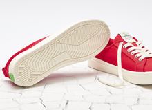 Load image into Gallery viewer, OCA Low Red Canvas Sneaker Women
