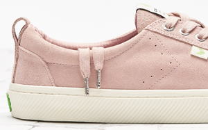 OCA Low Rose Suede Sneaker Women