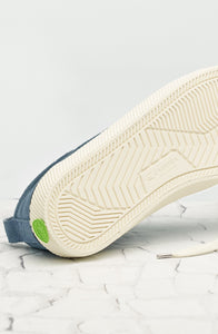 OCA Low Stripe Blue Mirage Suede Sneaker Women
