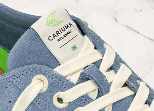 OCA Low Stripe Blue Mirage Suede Sneaker Women