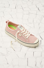 Load image into Gallery viewer, OCA Low Stripe Rose Canvas Sneaker Women
