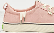 Load image into Gallery viewer, OCA Low Stripe Rose Canvas Sneaker Women
