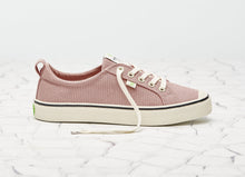 Load image into Gallery viewer, OCA Low Stripe Rose Canvas Sneaker Women
