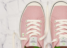 Load image into Gallery viewer, OCA Low Stripe Rose Canvas Sneaker Women
