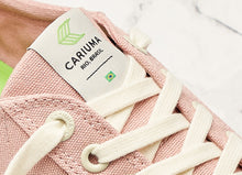Load image into Gallery viewer, OCA Low Stripe Rose Canvas Sneaker Women
