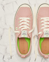 Load image into Gallery viewer, OCA Low Stripe Rose Canvas Sneaker Women
