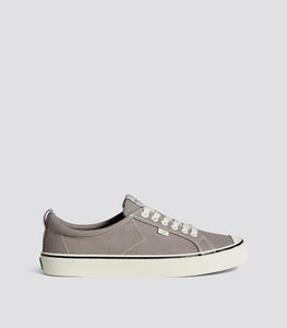 OCA Low Stripe Mystic Grey Canvas Sneaker Men