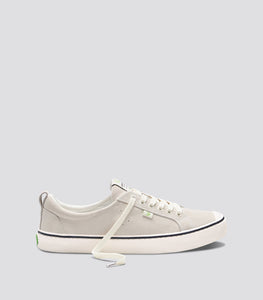 OCA Low Stripe Off White Suede Sneaker Women