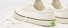 Load image into Gallery viewer, OCA Low Stripe White Canvas Sneaker Women
