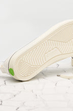 Load image into Gallery viewer, OCA Low Stripe White Canvas Sneaker Women
