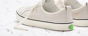 OCA Low Stripe Off White Suede Sneaker Men