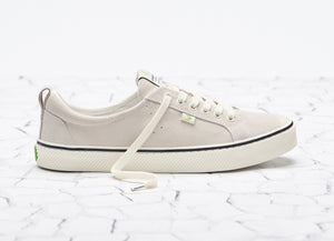 OCA Low Stripe Off White Suede Sneaker Men