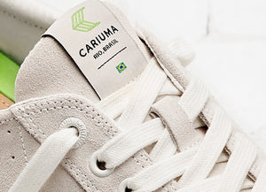 OCA Low Stripe Off White Suede Sneaker Women