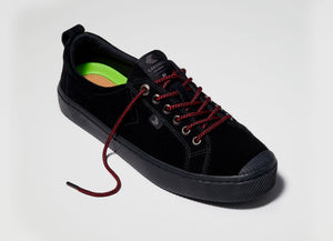 OCA Low All Black Suede Sneaker Women