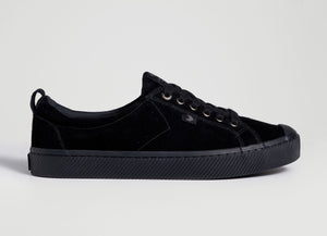 OCA Low All Black Suede Sneaker Men