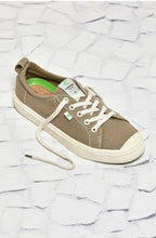 Load image into Gallery viewer, OCA Low Washed Burn Sand Canvas Contrast Thread Sneaker Women
