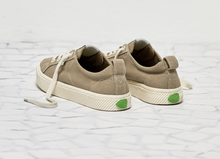 Load image into Gallery viewer, OCA Low Washed Burn Sand Canvas Contrast Thread Sneaker Men
