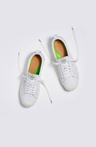 OCA Low White Premium Leather Sneaker Women