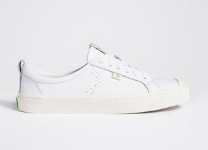 OCA Low White Premium Leather Sneaker Women
