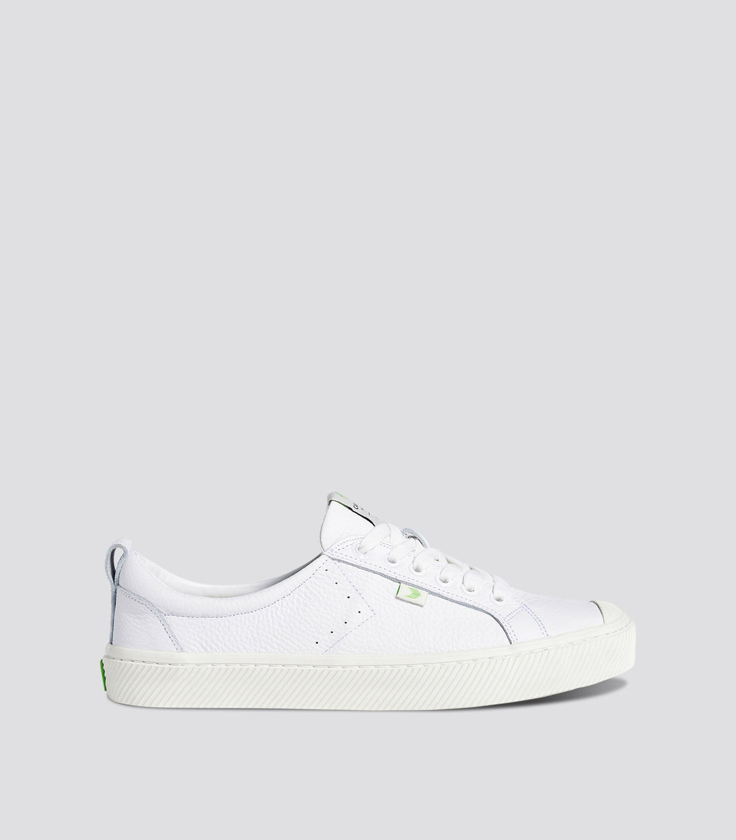 OCA Low White Premium Leather Sneaker Women