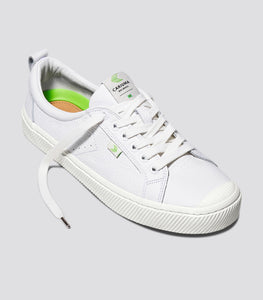 OCA Low White Premium Leather Sneaker Women