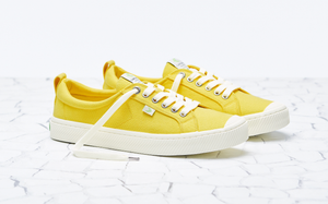 OCA Low Yellow Canvas Sneaker Men