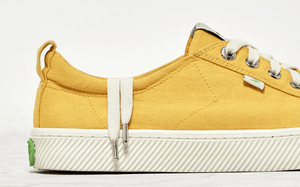 OCA Low Yellow Canvas Sneaker Men