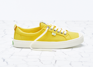 OCA Low Yellow Canvas Sneaker Men