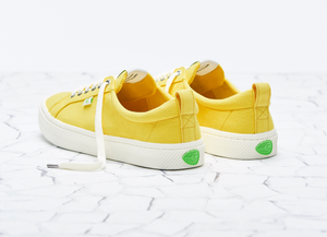 OCA Low Yellow Canvas Sneaker Men