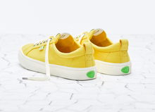 Load image into Gallery viewer, OCA Low Yellow Canvas Sneaker Women
