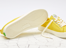 Load image into Gallery viewer, OCA Low Yellow Canvas Sneaker Women

