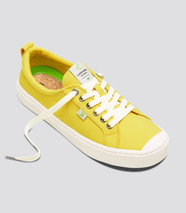 OCA Low Yellow Canvas Sneaker Men