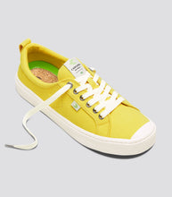 Load image into Gallery viewer, OCA Low Yellow Canvas Sneaker Women
