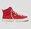 OCA High Red Canvas Sneaker Men