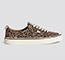 OCA Low Stripe Leopard Print Suede Sneaker Men