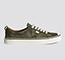 OCA Low Stripe Camouflage Suede Sneaker Women