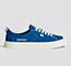 OCA Low Pantone Classic Blue Canvas Contrast Thread Sneaker Men