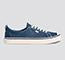 Load image into Gallery viewer, OCA Low Stripe Shadow Blue Canvas Contrast Thread Sneaker Men
